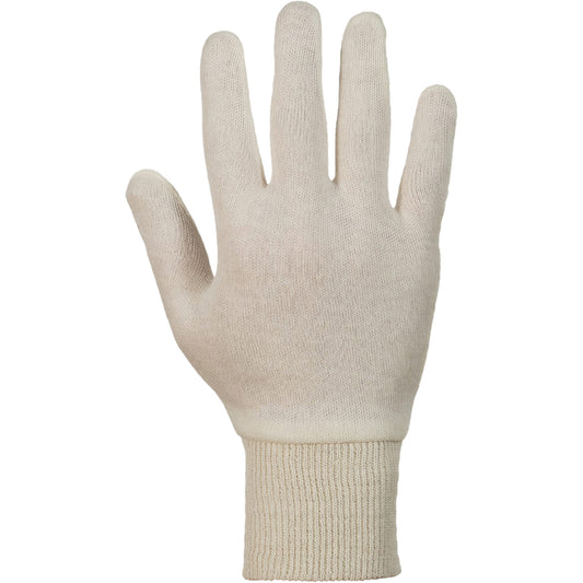 Superior Glove Works Ltd. Superior® ML80K Knit Gloves, One Size, White, Unlined, Knit Wrist