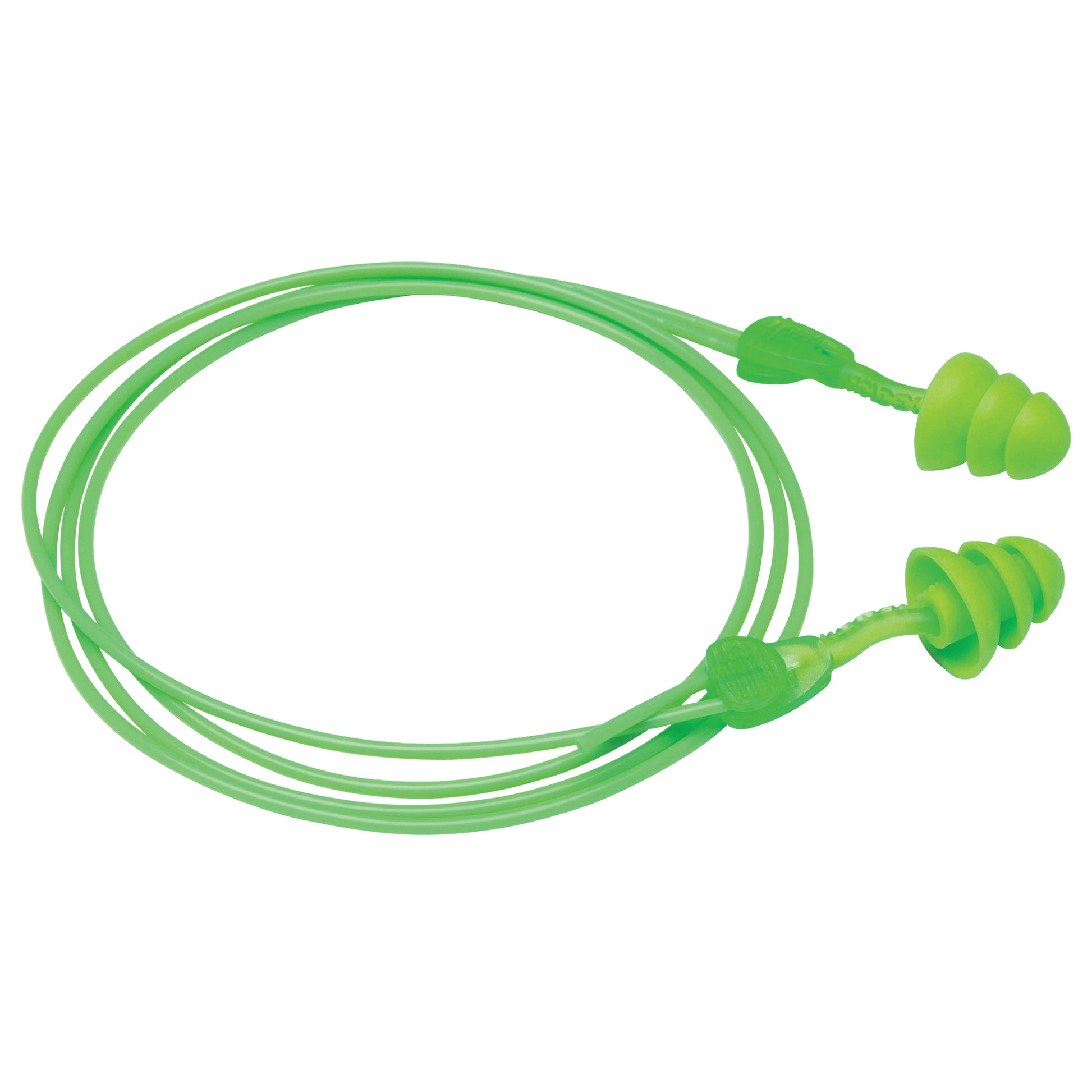 Moldex Glide® Trio Reusable Earplugs, Corded, Bulk - Loose, 27 dB NRR, One-Size