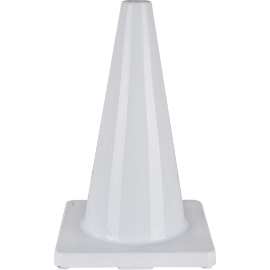 Zenith Safety Products Coloured Traffic Cone, 18", White