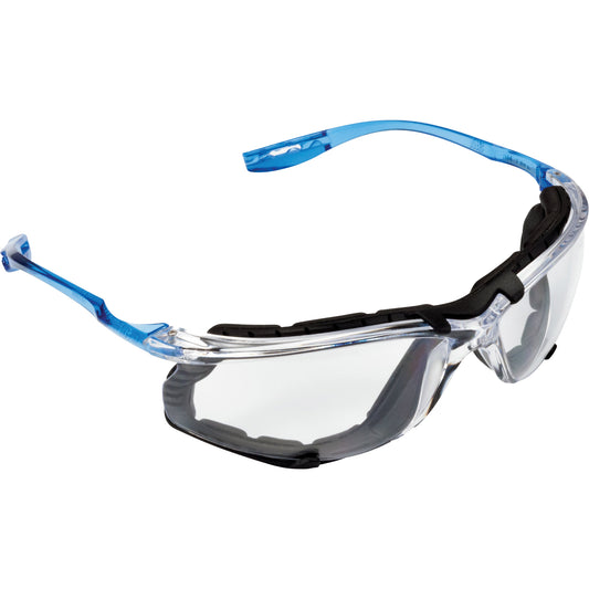 3M Virtua™ Safety Glasses with Foam Gasket, Clear Lens, Anti-Fog, ANSI Z87+/Meets/Exceeds CSA Z94.3