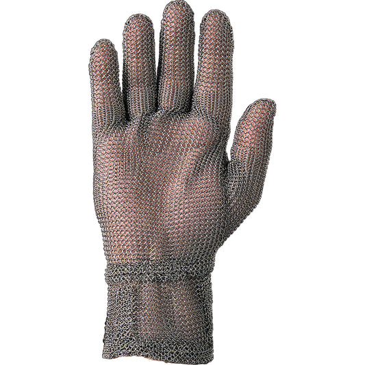 Jomac Canada 2" Cuff Mesh Glove, Size Small/7, Stainless Steel Shell, ANSI/ISEA 105 Level 5