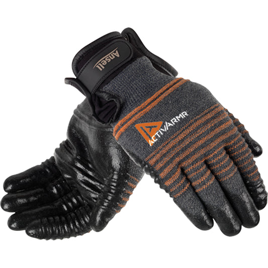 Ansell Activarmr® Multipurpose 97-008 Gloves, Synthetic Palm, Size Large