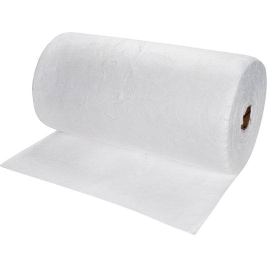 Zenith Safety Products Meltblown Sorbent Rolls, Heavyweight, 150' L x 30" W, 50 gal. Absorbancy