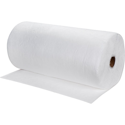 Zenith Safety Products Meltblown Sorbent Rolls, Mediumweight, 150' L x 30" W, 40 gal. Absorbancy