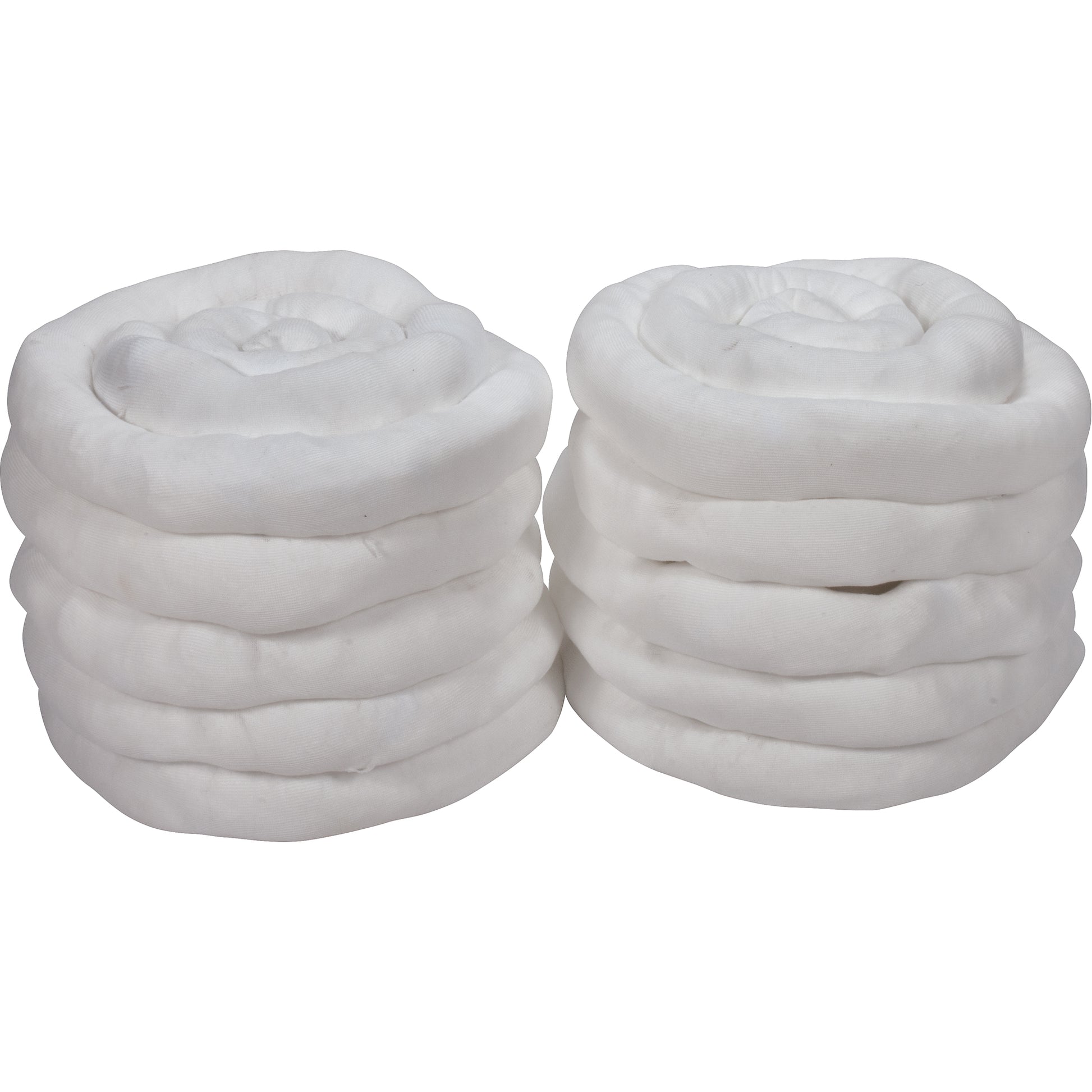 Zenith Safety Products Sorbent Sock, Oil Only, 45 gal. Absorbancy, 3" W x 10' L, Pack of 10