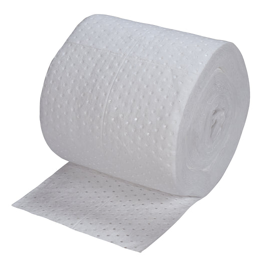 Zenith Safety Products Bonded Sorbent Rolls, Heavyweight, 150' L x 15" W, 25 gal. Absorbancy