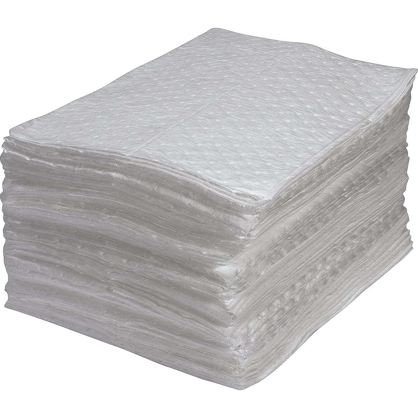 Zenith Safety Products Fine Fibre Sorbent Pads, Oil Only, 15" x 17", 30 gal. Absorbancy