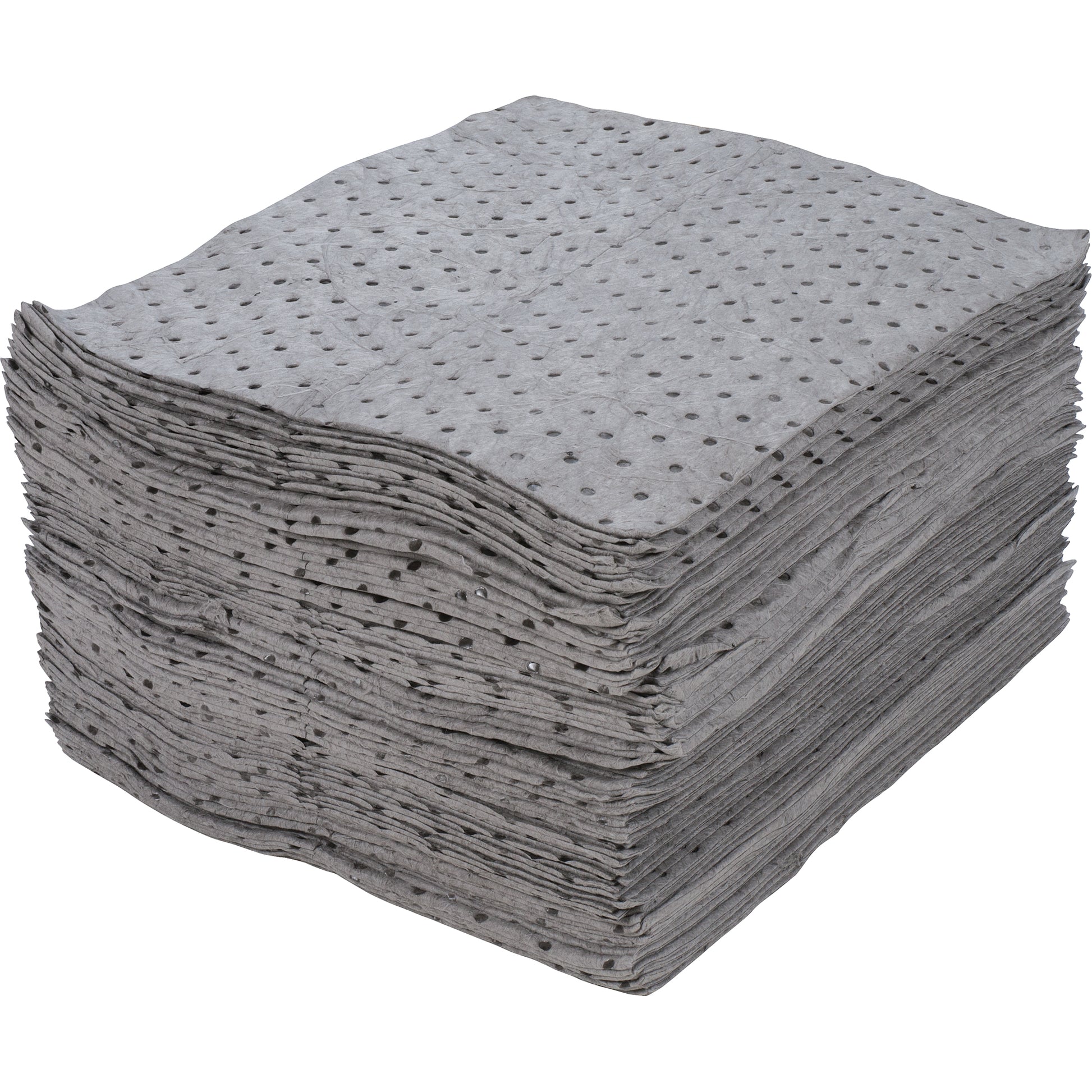 Zenith Safety Products Fine Fibre Sorbent Pads, Universal, 15" x 17", 30 gal. Absorbancy