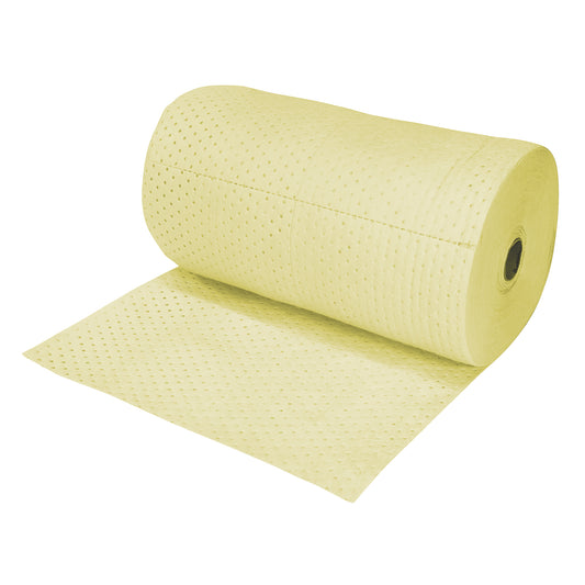 Zenith Safety Products Fine Fibre Sorbent Rolls, Mediumweight, 150' L x 30" W, 40 gal. Absorbancy