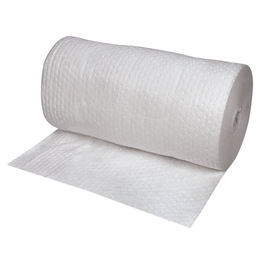 Zenith Safety Products Laminated (SMS) Sorbent Rolls, Mediumweight, 150' L x 30" W, 40 gal. Absorbancy