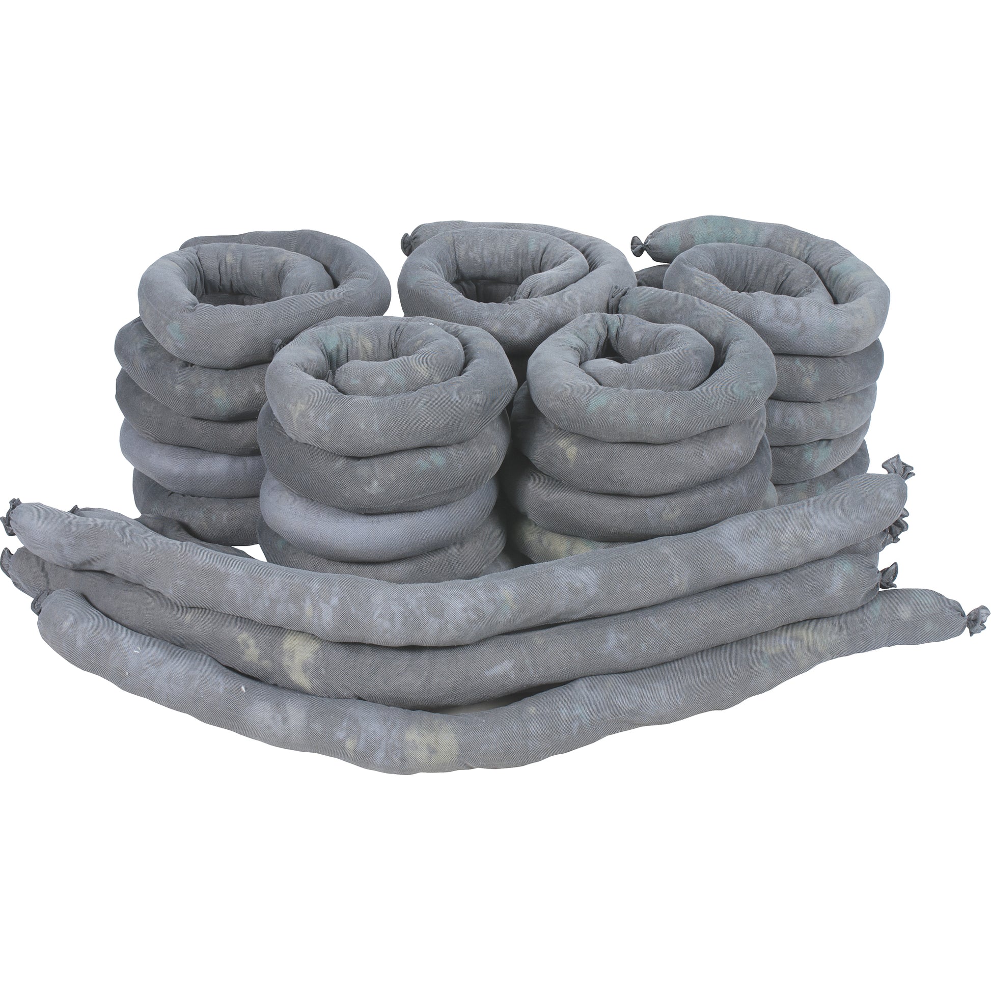 Zenith Safety Products Sorbents Socks, Universal, 50 gal. Absorbancy, 3" W x 4' L, Pack of 30