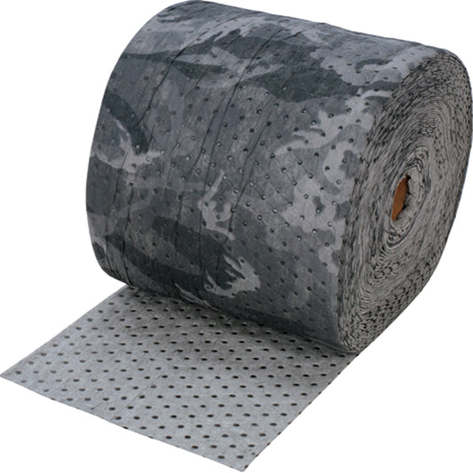 Zenith Safety Products Camouflage Sorbents, Heavyweight, 150' L x 15" W, 25 gal. Absorbancy