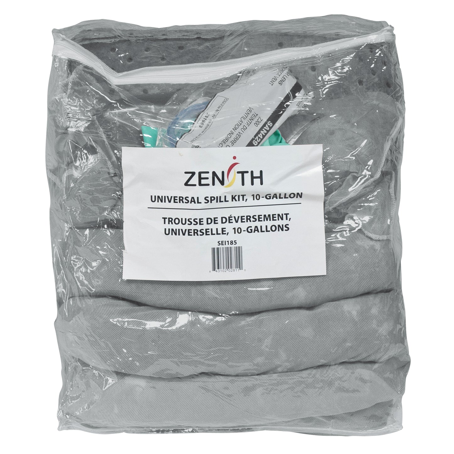 Zenith Safety Products Truck Spill Kit, Universal, Bag, 10 US gal. Absorbancy