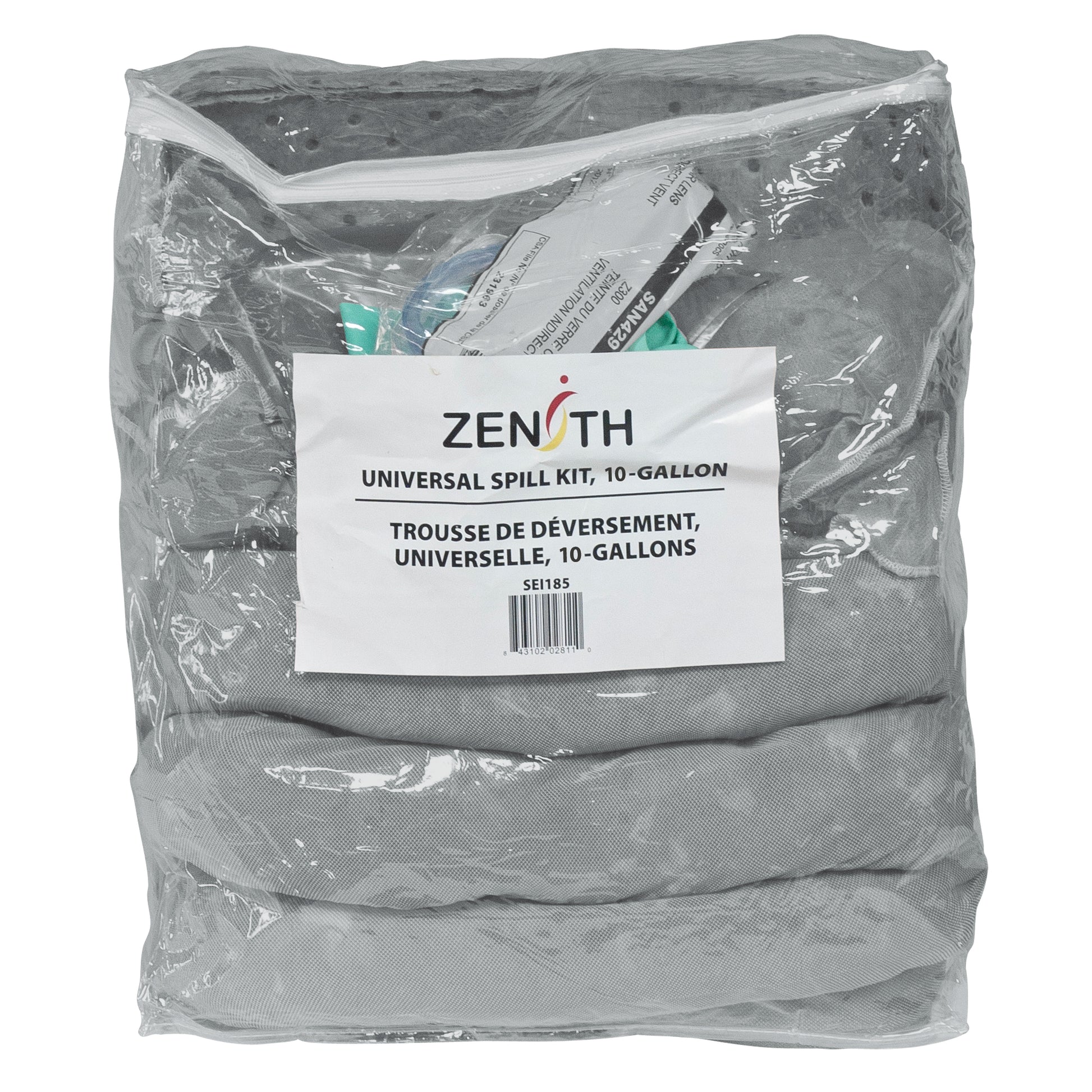 Zenith Safety Products Truck Spill Kit, Universal, Bag, 10 US gal. Absorbancy