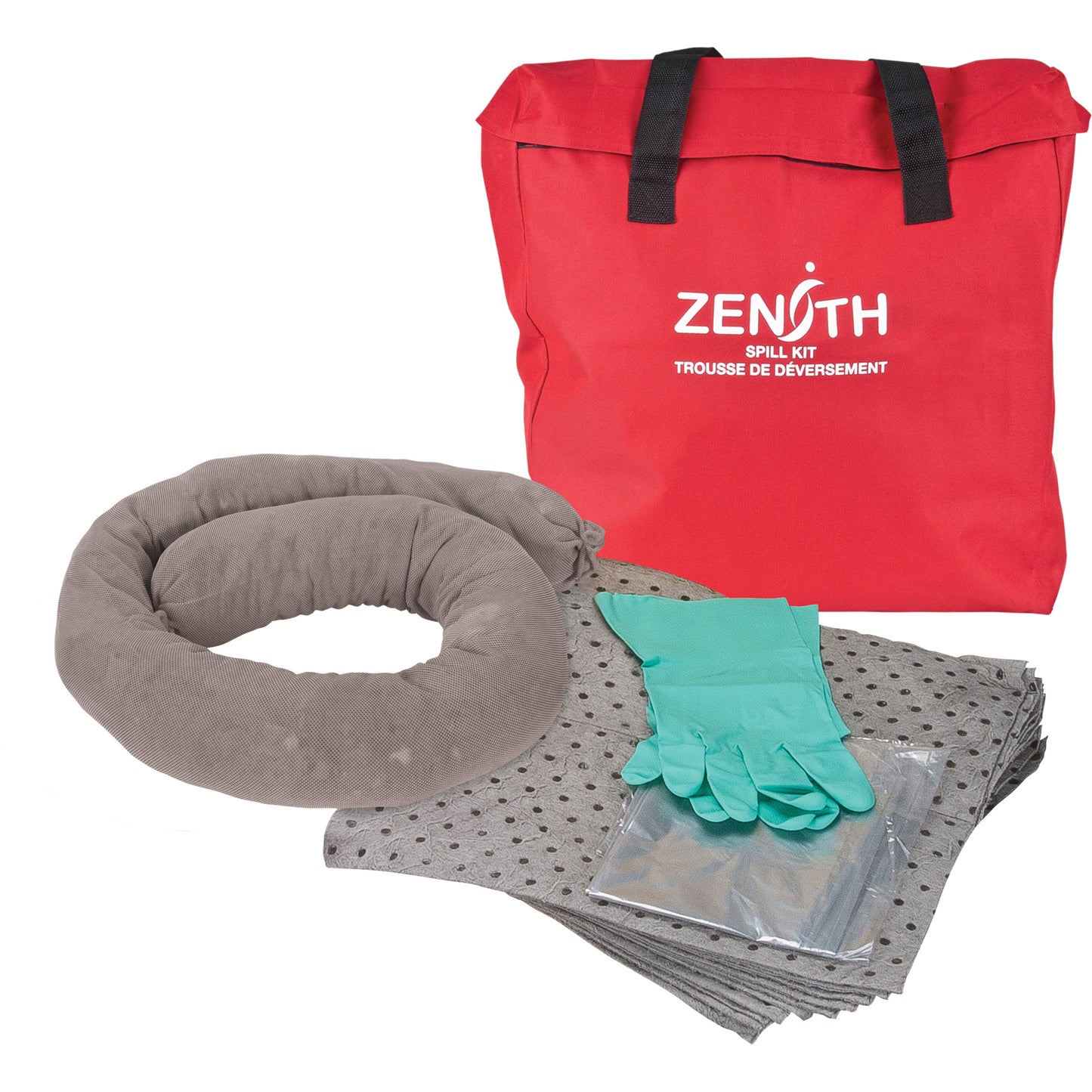 Zenith Safety Products Economy Spill Kit, Universal, Bag, 5 US gal. Absorbancy