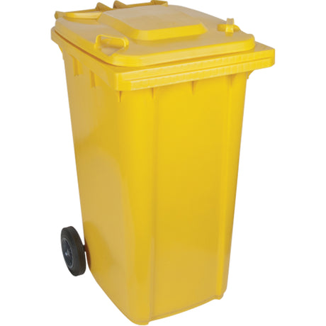 Yellow Mobile Container, Polyurethane, 63 Gallons/63 US gal.
