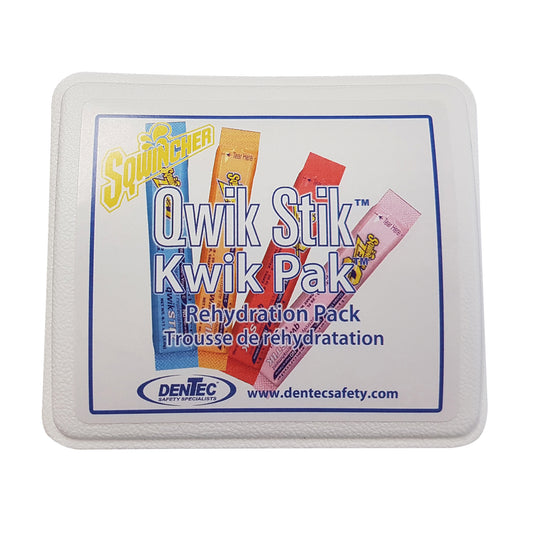 Dentec Sqwincher® Qwik Stik™ Kwik Pak™Lite Rehydration Drink, Single Serve