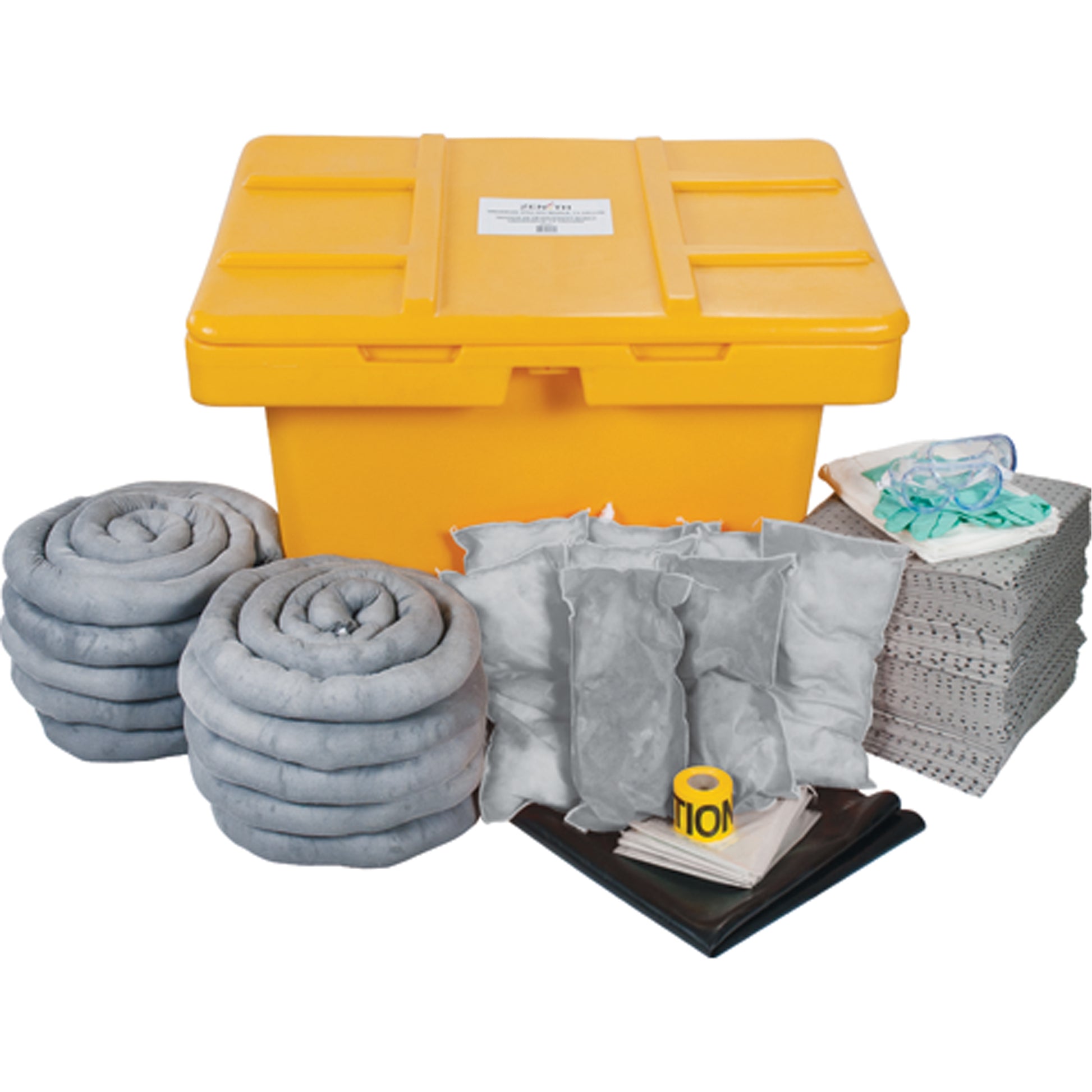 Zenith Safety Products Spill Kit, Universal, Locker, 97 US gal. Absorbancy