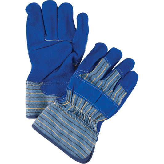 Zenith Safety Products Premium Quality Fitters Gloves with Kevlar® Stitching, Large, Split Cowhide Palm, Cotton Inner Lining