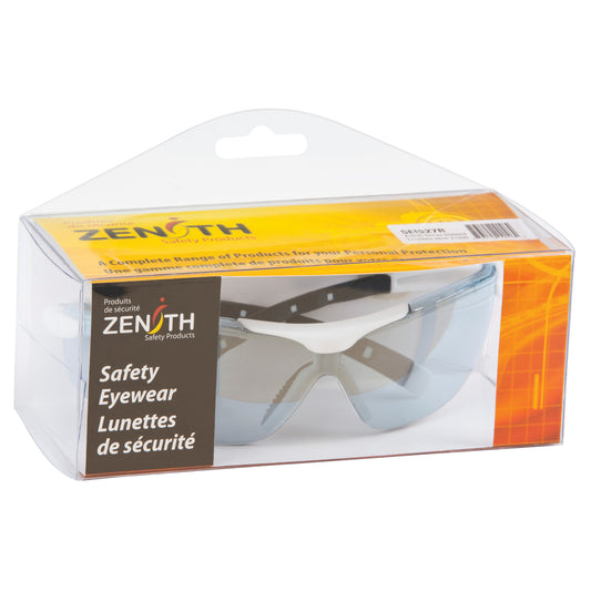 Zenith Safety Products Z1500 Series Safety Glasses, Indoor/Outdoor Mirror Lens, Anti-Scratch, Meets/Exceeds CSA Z94.3