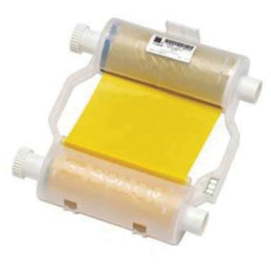 Brady Series R10000 Printer Ribbon, 4.33" x 200', Yellow