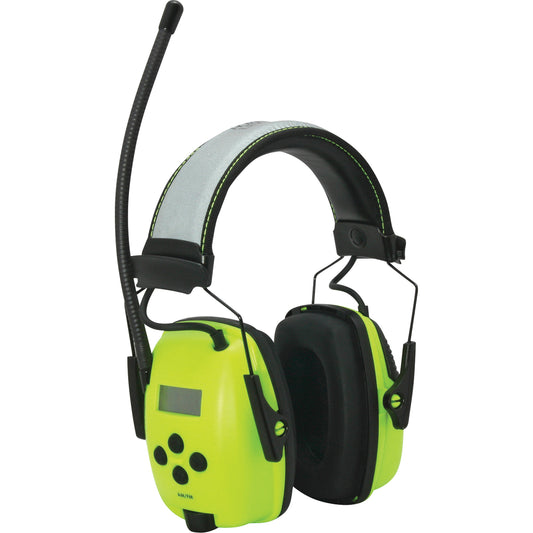 Honeywell Howard Leight™ Sync™ Radio Hi-Visibility Earmuffs, Headband Style, 25 dB