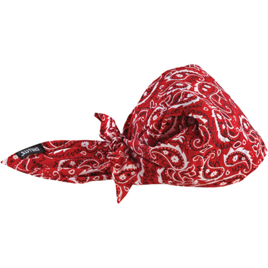 Ergodyne Chill-Its® 6710CT Cooling Triangle Hats, Red