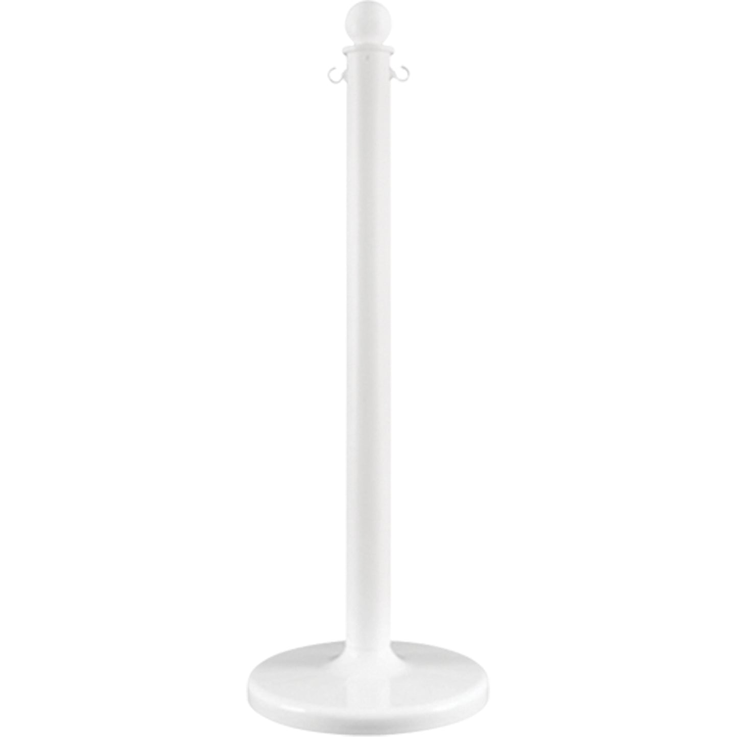 Mr. Chain Stanchions, 40" High, White