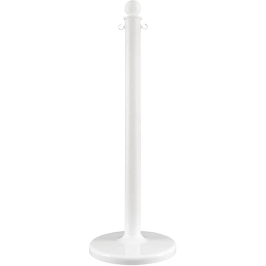 Mr. Chain Stanchions, 40" High, White