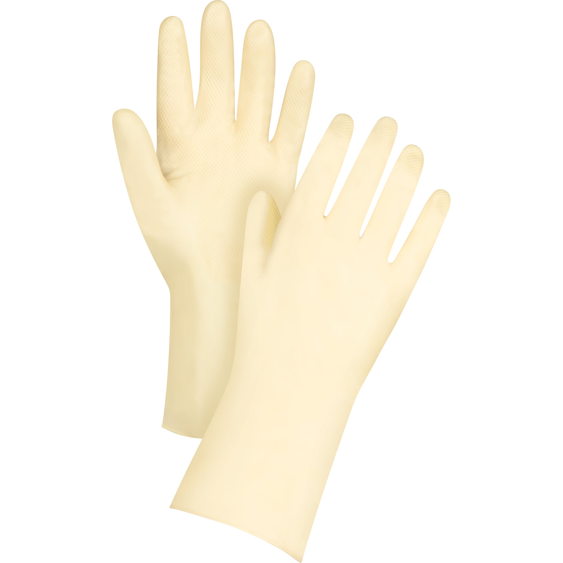 Zenith Safety Products Premium Canner's Gloves, Size X-Large/10, 12" L, Rubber Latex, 18-mil