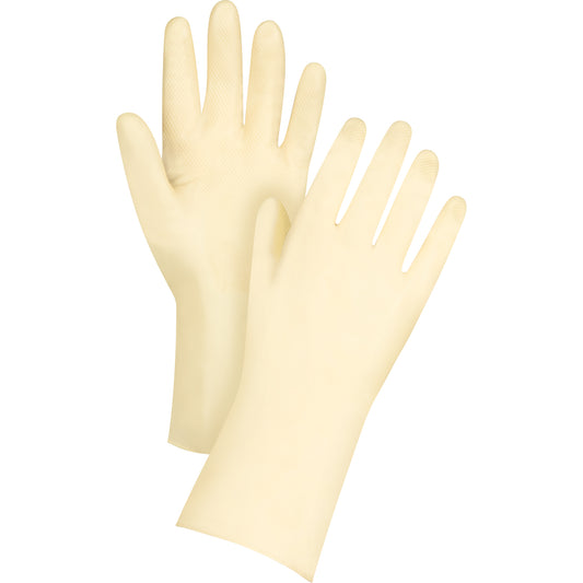 Zenith Safety Products Premium Canner's Gloves, Size X-Large/10, 12" L, Rubber Latex, 18-mil