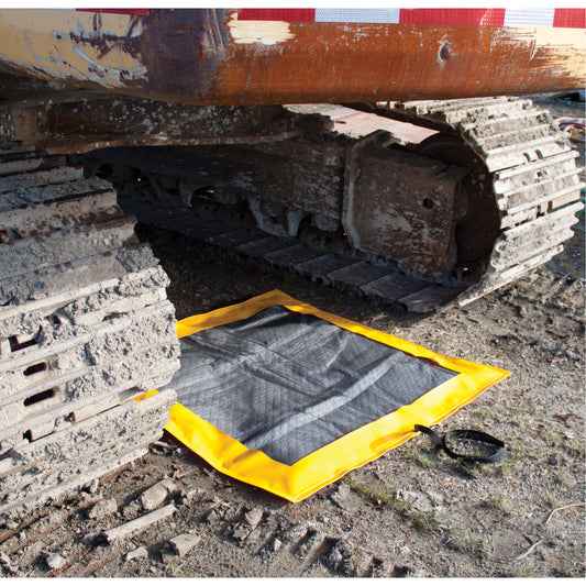 Enpac Off-Road DripPillow Berms™ With Pad, 4 US gal. Capacity, 3' W x 3' L x 1" H