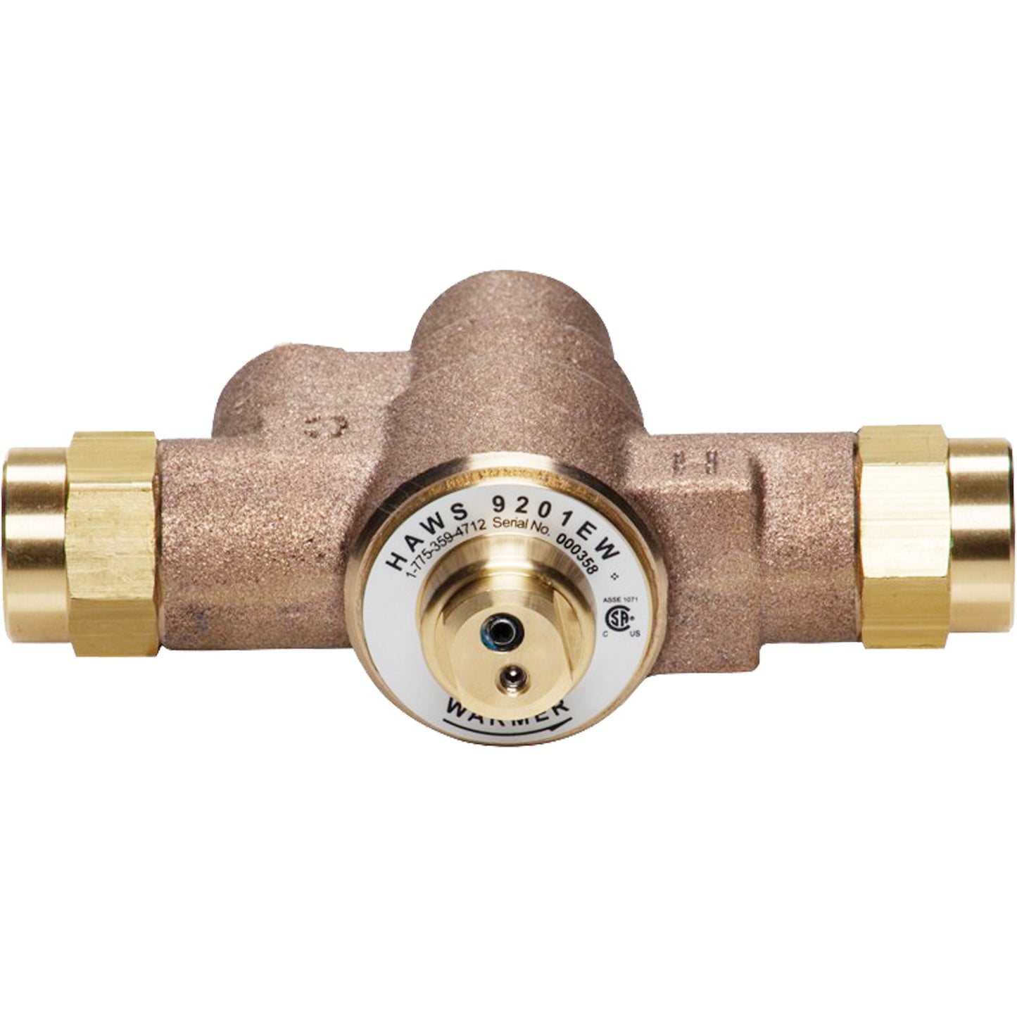 Haws Thermostatic Mixing Valve, 10 GPM