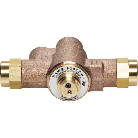 Haws Thermostatic Mixing Valve, 10 GPM