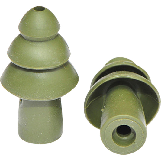Moldex BattlePlugs® Earplugs Replacement Tip, Uncorded, Bulk - Polybag, 24 dB NRR, Medium