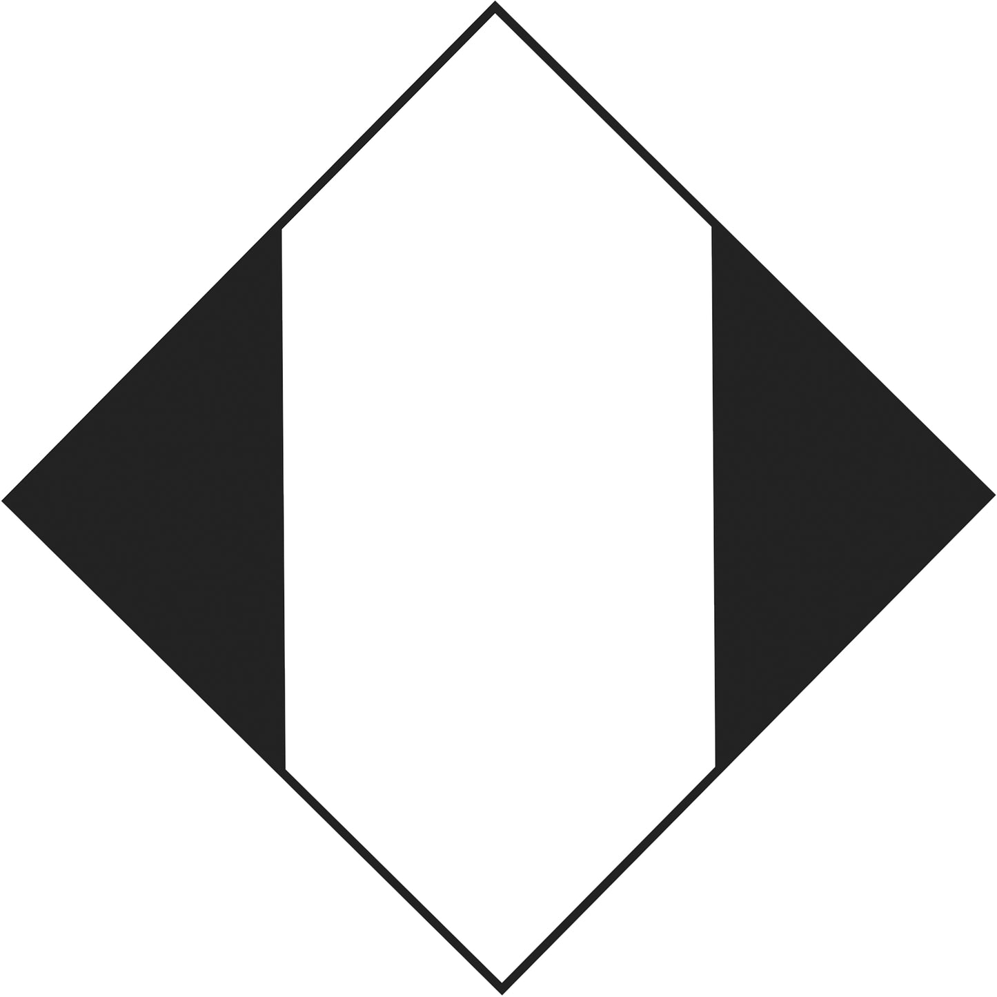 Incom Top Tape & Label Dangerous Goods TDG Placard, Adhesive Vinyl