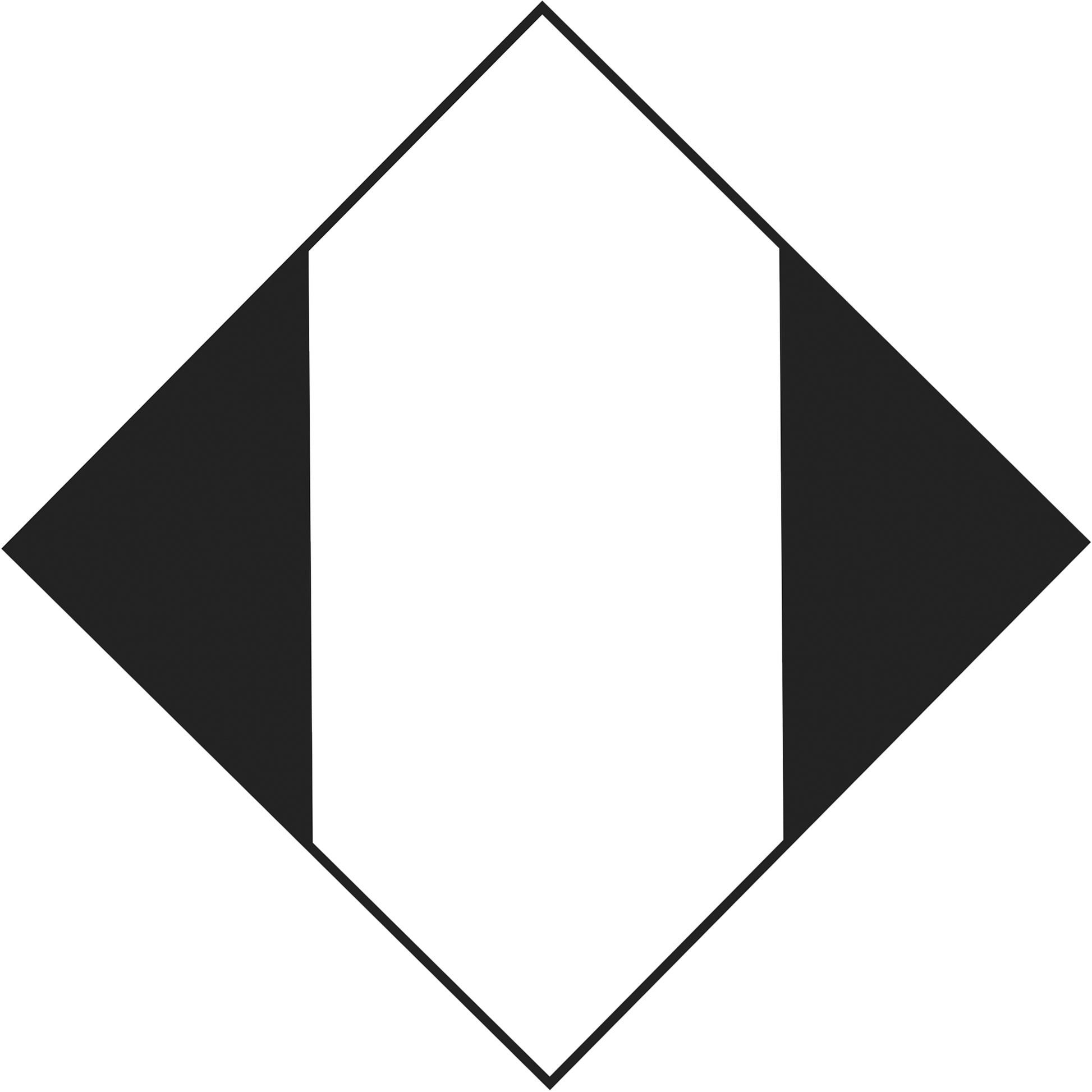 Incom Top Tape & Label Dangerous Goods TDG Placard, Adhesive Vinyl
