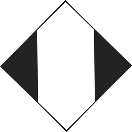 Incom Top Tape & Label Dangerous Goods TDG Placard, Plastic