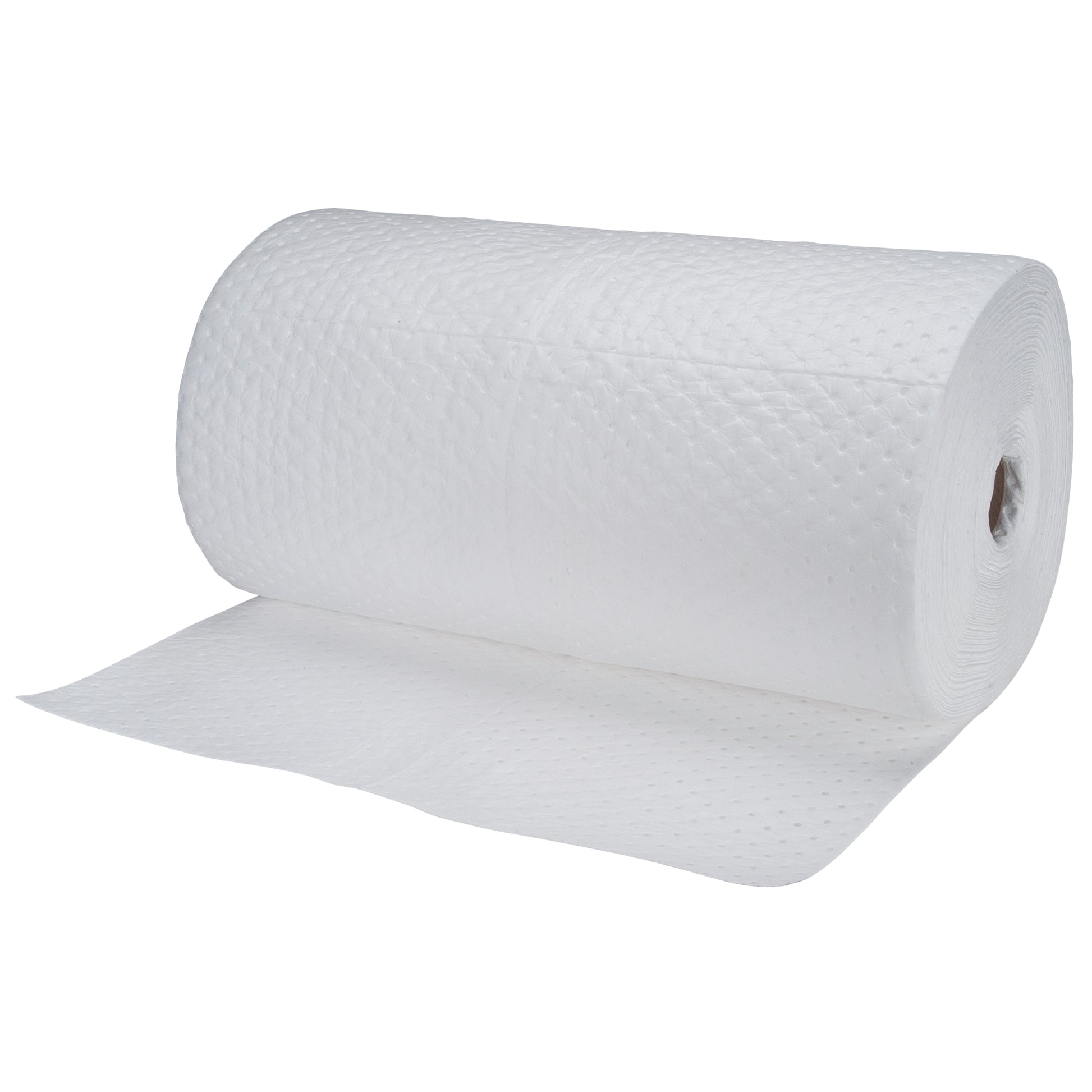 Zenith Safety Products Industrial-Grade Fine Fibre Sorbent Rolls, Mediumweight, 150' L x 30" W, 50 gal. Absorbancy