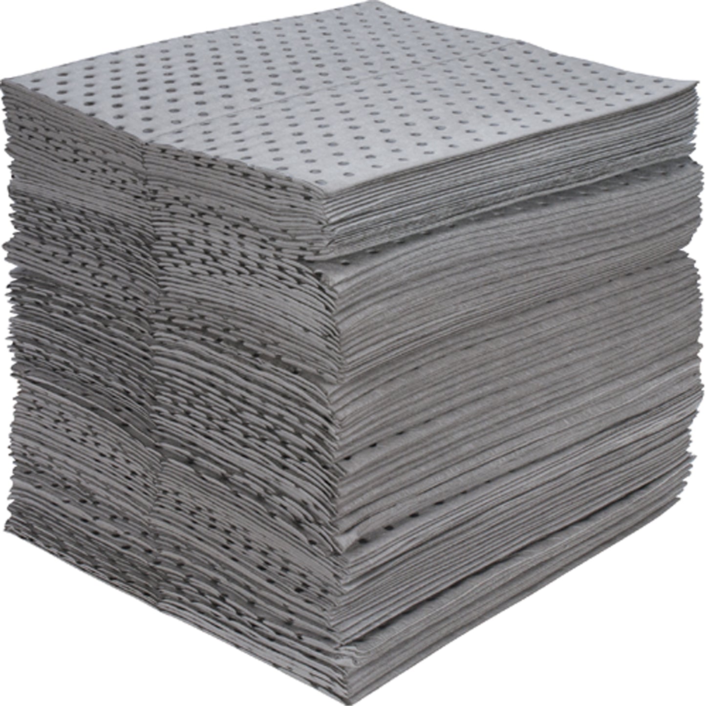 Zenith Safety Products Industrial-Grade Fine Fibre Sorbent Pads, Universal, 15" x 17", 40 gal. Absorbancy