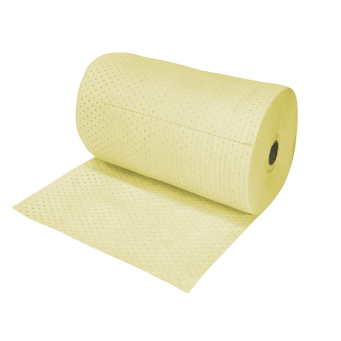 Zenith Safety Products Industrial-Grade Fine Fibre Sorbent Rolls, Heavyweight, 150' L x 30" W, 70 gal. Absorbancy