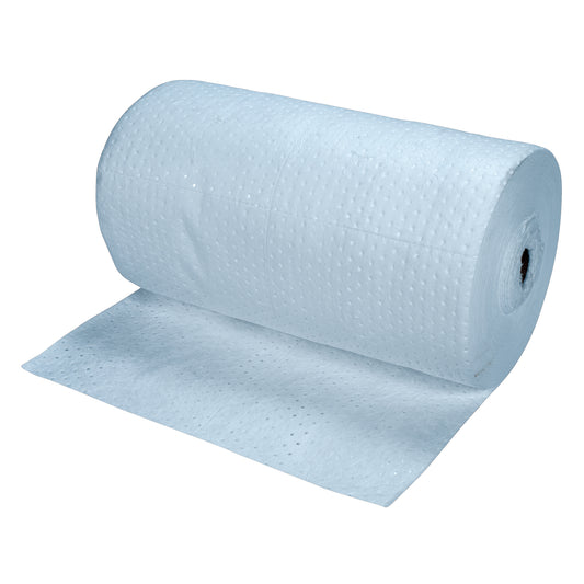 Zenith Safety Products Blue Bonded Sorbent Rolls, Lightweight, 150' L x 30" W, 55 Gal. Absorbancy