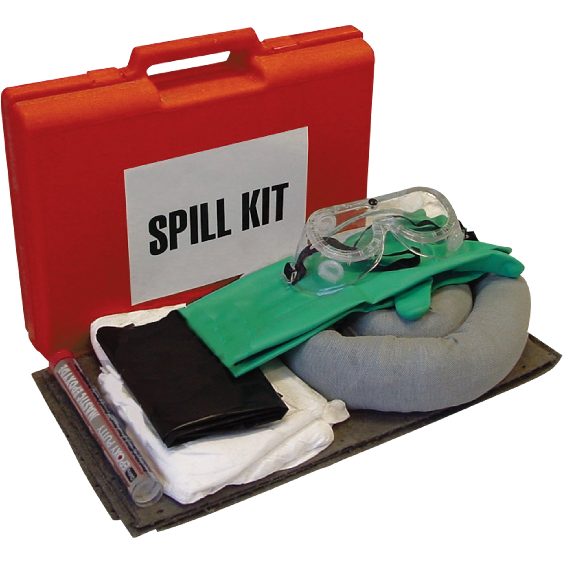 Zenith Safety Products First Responders Spill Kit, Universal, Case, 2.6 US gal Absorbancy