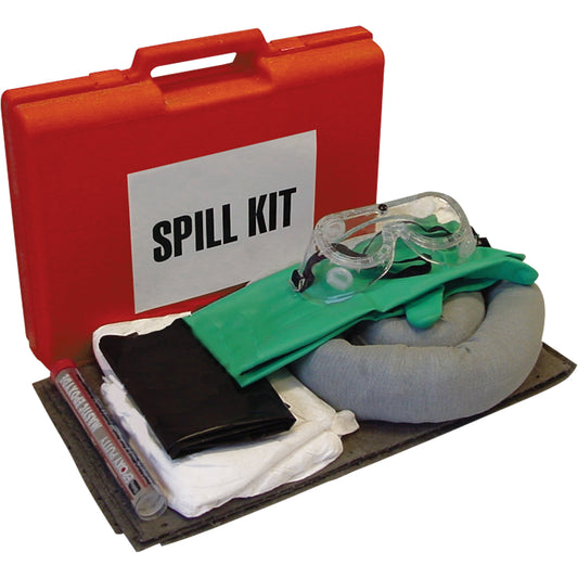 Zenith Safety Products First Responders Spill Kit, Universal, Case, 2.6 US gal Absorbancy
