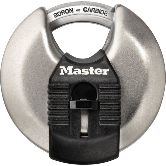 Master Lock Magnum® Shrouded Padlock, Keyed Different, Hardened Steel, 2-3/4" Width