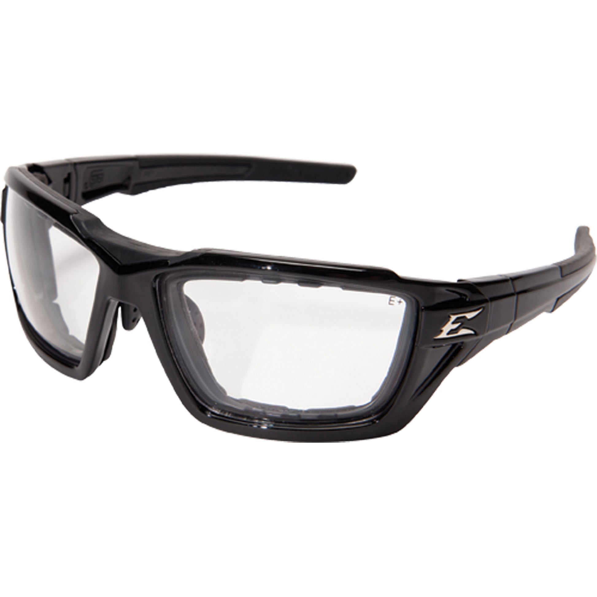Edge Safety Eyewear Steele Safety Glasses, Clear Lens, Vapour Barrier, MCEPS GL-PD 10-12/Meets/Exceeds CSA Z94.3