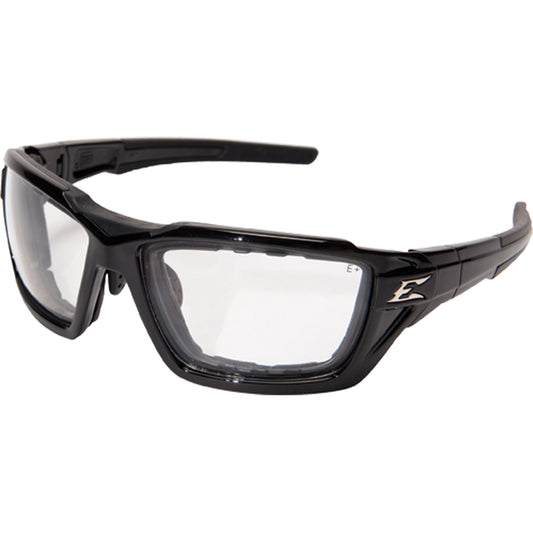 Edge Safety Eyewear Steele Safety Glasses, Clear Lens, Vapour Barrier, MCEPS GL-PD 10-12/Meets/Exceeds CSA Z94.3