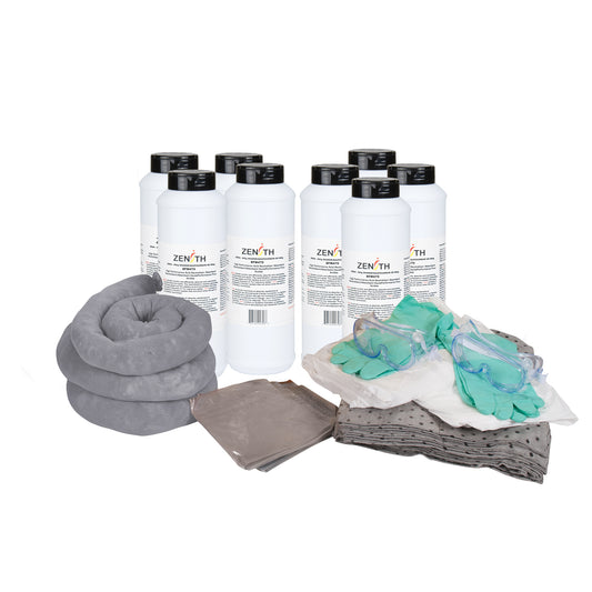 Zenith Safety Products 20-Gallon Battery Acid Replacement Kit, Hazmat