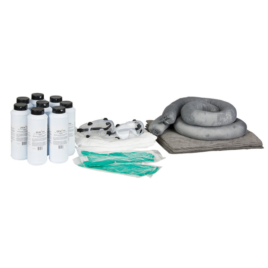 Zenith Safety Products 20-Gallon Caustic Replacement Kit, Hazmat