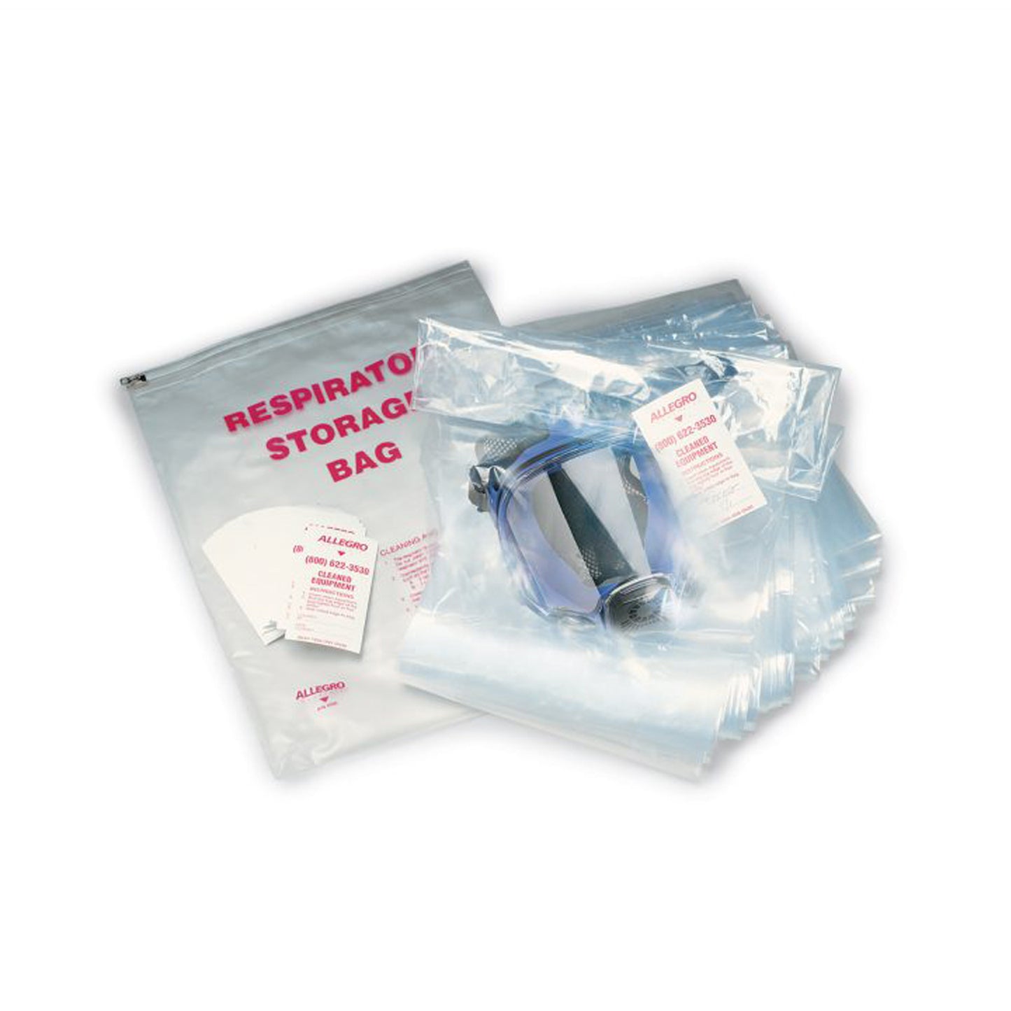 Allegro Industries Disposable Respirator Storage Bags